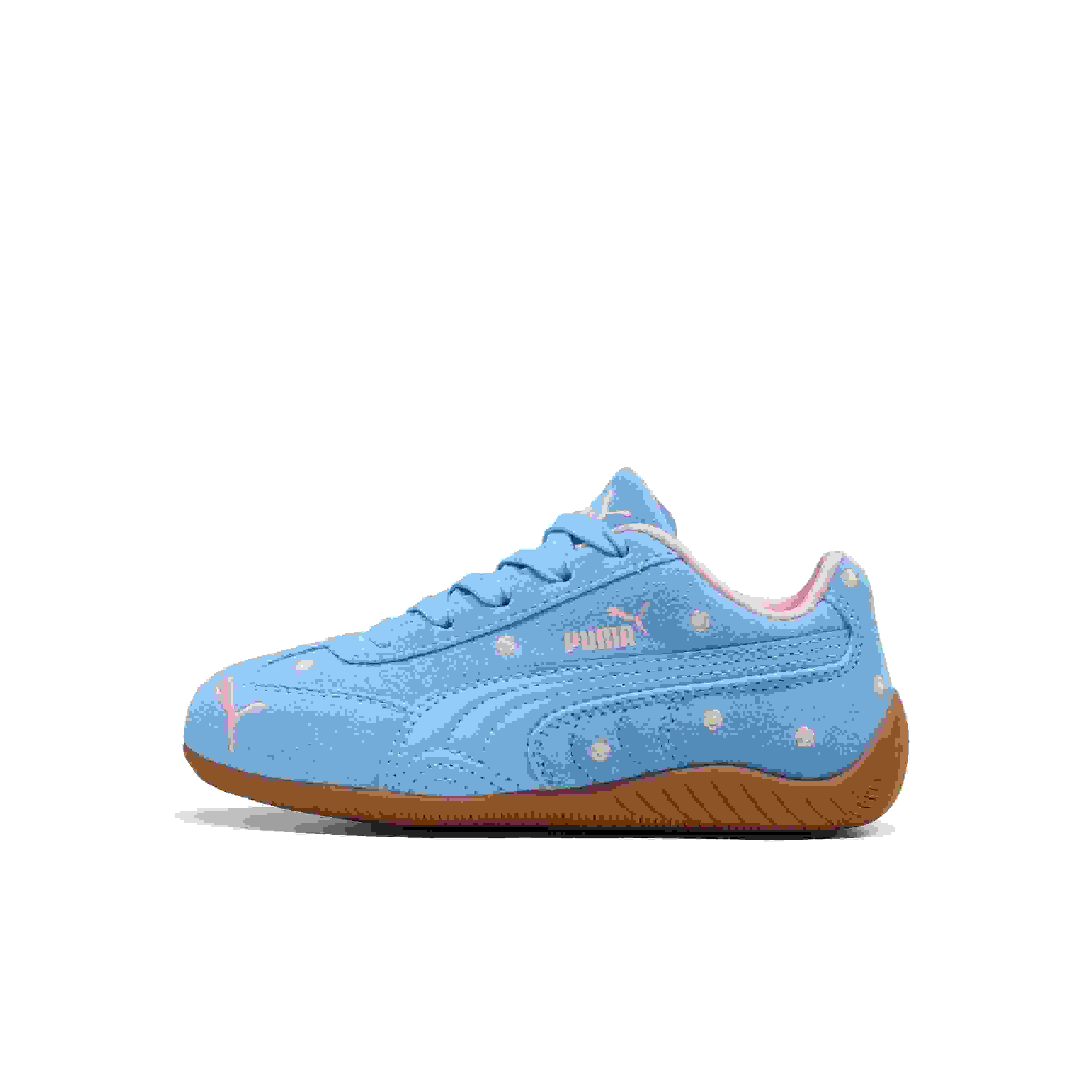 PUMA Speedcat Spring Preschool Girls' "Light Blue/Pink/Beige" Shoe